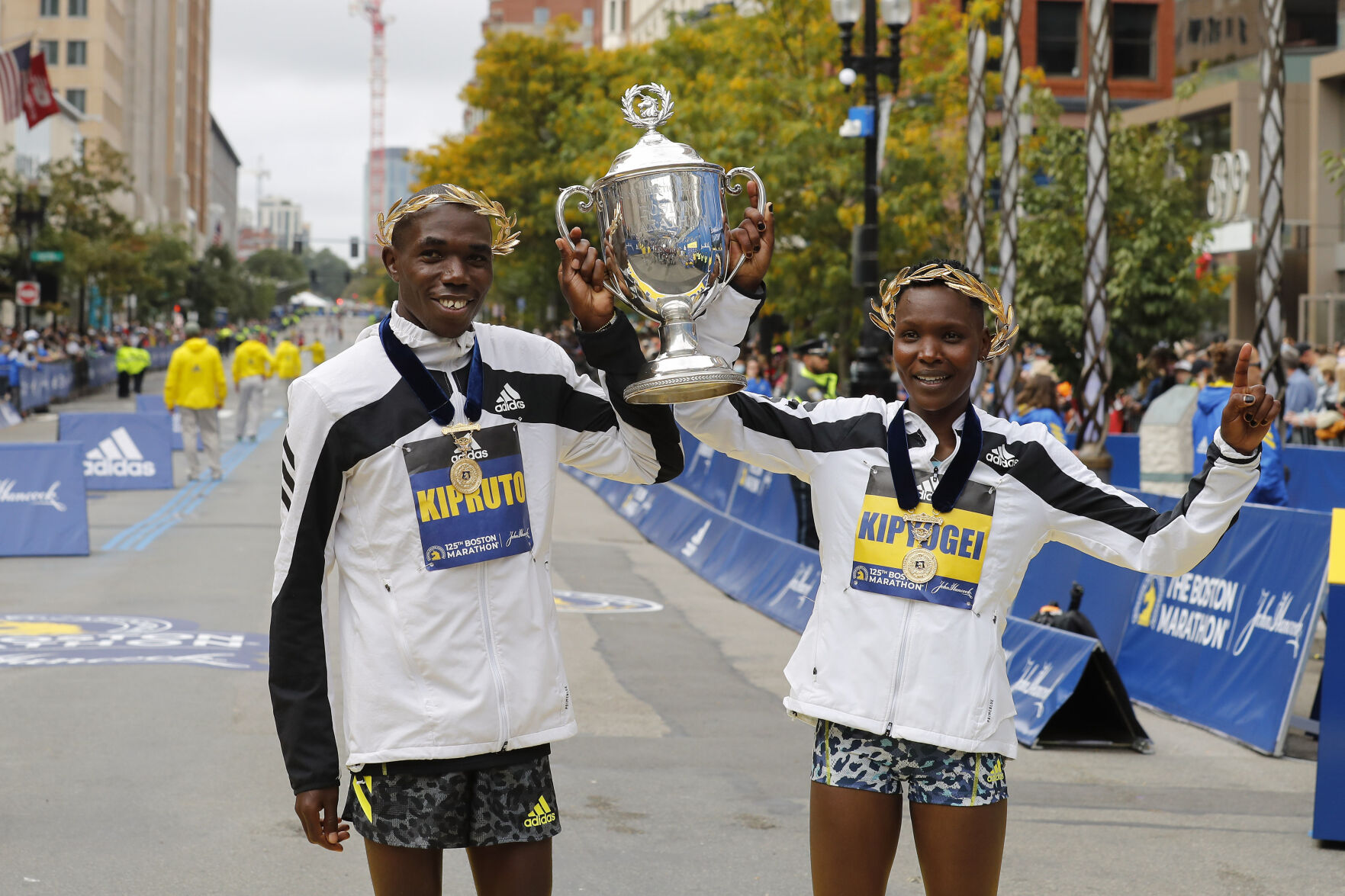 APTOPIX Boston Marathon